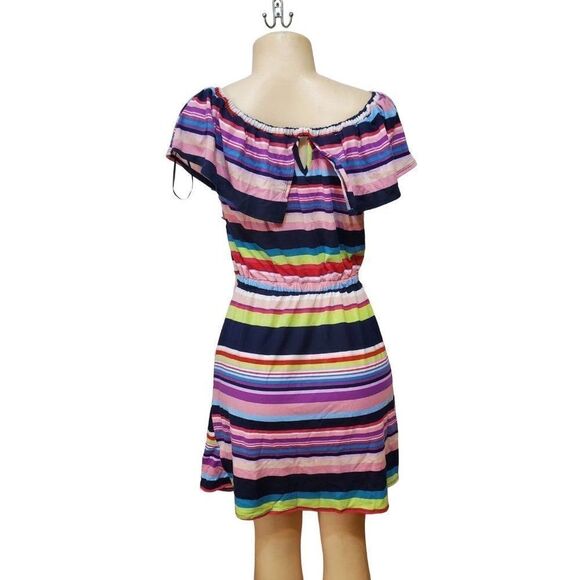 KIM Rogers Multi-Color Dress Petite Small - Picture 3 of 5